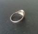 Delcampe - Ancienne Bague En Argent Croix Pays Basque - Rings