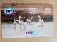 TRINIDAD & TOBAGO    $60,-  NO T&T-P4  TSTT  DANCING EGRETS    ** 2200** - Trinidad En Tobago