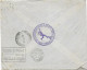1930 - ENVELOPPE ITALIE - FRANCE Par HYDRAVION VOIE AULO  De NAPLES SUPERBE CACHET AU DOS HYDRESCALE => PARIS - Marcofilie (Luchtvaart)