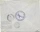 1930 - ENVELOPPE ITALIE - FRANCE Par HYDRAVION VOIE AULO  De NAPLES SUPERBE CACHET AU DOS HYDRESCALE => PARIS - Marcophilie (Avions)