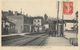 CARTE POSTALE ORIGINALE ANCIENNE : OULLINS INTERIEUR DE LA GARE PERSONNEL EN ATTENTE TRAIN ANONCE ANIMEE  RHONE (69) - Stazioni Senza Treni