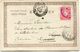 JAPON CARTE POSTALE DEPART NAGASAKI 6 APR 03 JAPAN POUR L'INDOCHINE - Lettres & Documents