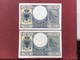 ALBANIE Lot De 2 Billets - Albanie