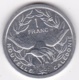 Nouvelle-Calédonie . 1 Franc 1988. Aluminium. - New Caledonia