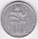 Nouvelle-Calédonie . 2 Francs 1982. Aluminium. - Neu-Kaledonien