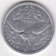 Nouvelle-Calédonie . 2 Francs 1987. Aluminium. - Neu-Kaledonien