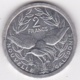 Nouvelle-Calédonie . 2 Francs 2001. Aluminium. - Nouvelle-Calédonie