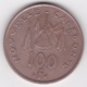 Nouvelle-Calédonie . 100 Francs 1984 . En Cupro Nickel Aluminium, Lec# 134 - Nueva Caledonia