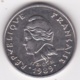 Nouvelle-Calédonie. 10 Francs 1989. En Nickel - Neu-Kaledonien