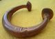 Slavenband In Rood Koper - Bracelet D'Esclave En Cuivre Rouge - Art Africain