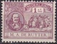 1907 De Ruyterzegel 1 Cent Roodviolet Ongestempeld NVPH 88 - Ungebraucht