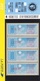 2 Plaquette De 4 Vignettes D'Affranchissement (PNU, Lettre, Urgent, 2,10 Et 3,20), Neuf ** - 1988 « Comète »