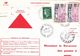 Carte Remboursement CH1418C Villedieu Maine Loire Cheffer Ussel 1976 Civray Vienne Retour Envoyeur 1035 - 1967-1970 Marianne Of Cheffer