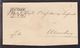 1847. SVERIGE. STOCKHOLM  FR BR 6 4 1848. To Wenersborg. () - JF111049 - ... - 1855 Vorphilatelie