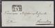 1847. SVERIGE. STOCKHOLM  FR BR 6 9 1849. To Wenersborg. () - JF111050 - ... - 1855 Prephilately