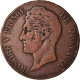 Monnaie, Monaco, Honore V, 5 Centimes, Cinq, 1838, Monaco, TB+, Cuivre, KM:95.2a - Charles III.