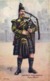 Illustrateur Signé SEAFORTH HIGLANDERS Pipe Major RV TUCK'S - Malerei & Gemälde