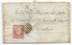 1856 - ESPAGNE - LETTRE => MARQUISE Del VALLE De RIBAS à BARCELONA - Covers & Documents
