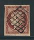 FRANCE N° 6 B Carmin Brun Foncé Obl. TTB - 1849-1850 Ceres