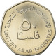 Monnaie, United Arab Emirates, 50 Fils, 2007, British Royal Mint, SPL - Verenigde Arabische Emiraten