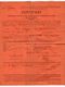 VP17.171 - MILITARIA - GRENOBLE X SAINT JUST DE CLAIX 1919 - Certificat - Soldat A. REY Du 121 è Rgt D'Artillerie Lourde - Documents