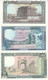 LEBANON 1 5 10 25 50 100 250 LIVRES 1980 1988 P-61 62 63 64 65 66 67 UNC SET LOT - Liban