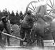 Artillerie Fliegerabwehr Deutsche Soldaten . Guerre 14/18 -   WWI  Carte Photo Allemande - Guerre 1914-18