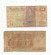 JLR , Billet ,EGYPTE , EGYPT , 2 Scans , LOT DE 2 BILLETS - Egipto