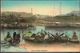 Picture Card "Native Sampan, Singapore" Sent With German Shipmark And 10 Pfg. Germania To Hamburg - Singapour (...-1959)