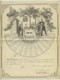 Calendrier 1841 En éventail Sur Voeux De La Garde Nationale De Paris . Tambours De La Compagnie . - Tamaño Grande : ...-1900