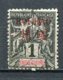 HOI HAO  Yt.  N° 1  (o)   1c  Cote   4,1 Euro  BE   2 Scans - Used Stamps