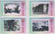 CHINA MOUNTAINS STAMPS ON PHONE CARDS SET OF 4 CARDS - Postzegels & Munten