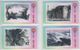 CHINA MOUNTAINS STAMPS ON PHONE CARDS SET OF 4 CARDS - Sellos & Monedas