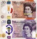 ENGLAND, Set Of £10&20, 2020, P-NEW, POLYMER, New Signature, Q. Elizabeth II, UNC - Other & Unclassified