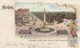 New York City, Columbus Statue & Central Park From 59th Street 1900s Vintage Postcard - Parques & Jardines