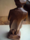 Delcampe - Midden 20e Eeuw Oude Man Hout-sculptuur Caron Quebec/Mid 20th Century Paul-Emile Caron, Quebec Wood Carving, Old Man. - Bois