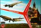 Bravo Delta CONCORDE  G-AXDN & AIRBUS A300B- Carte Postale Toulouse - Oblitération 1987 Pour L'emission "Tournez Manège" - Accidentes