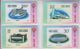 CHINA SPORT STADIUMS STAMPS ON PHONE CARDS SET OF 4 CARDS - Stamps & Coins