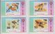 CHINA HONEY BEES SET OF 4 CARDS - Bienen