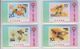 CHINA HONEY BEES SET OF 4 CARDS - Abeilles