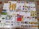 India 2016 Year Pack Of 36 FDCs On Olympic Games Birds Yogasan Joints Issue Wildlife Orchids Metal Craft - Full Years