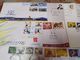 Delcampe - India 2012 Year Pack Of 33 FDCs On Olympic Games Lighthouse Joints Issue Wildlife Animals Aviation - Full Years