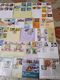 Delcampe - India 2019 Year Pack Of 35 FDCs On Mahatma Gandhi Joints Issue Sikhism Embroidery Fashion Textile Costume - Full Years
