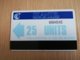 ST KITTS AUTELCA 25 UNITS BLEU      NO STK-AU2      Fine Used Card  **2321** - St. Kitts En Nevis