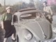 ZA282.1 Old Photo  VW Beetle -  1954- Nach Dersau (Schleswig-Holstein) - Cars