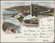Court Card, Multiview, Ventnor, Isle Of Wight, 1898 - AA Foster Postcard - Ventnor