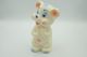 PIEPER POUET SQUEAKY: LEDRAPLASTIC HAMSTER - L=15  - ELEPHANT - Rubber - Vinyl - 1960's - Smurfs