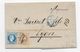 AUTRICHE - 1869 - 38 Ia + 39 Ic Sur LETTRE De WIEN => LYON - SIGNEE FERCHENBAUER - Covers & Documents