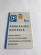 6:389 - Lithuania Parking Card - Litauen