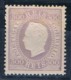 Portugal, 1870/6, # 47a Dent. 13 1/2, Tipo I, MH - Neufs